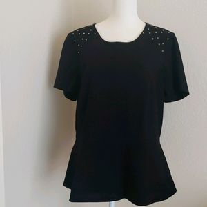 Vince Camuto 1X Peplum Shirt